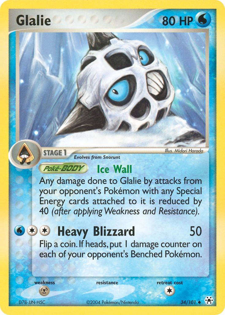 Glalie [Reverse Holo]
